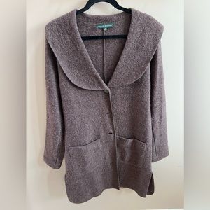 Harve Benard Wool Blend sweater jacket-Size Medium Used in Good Condition